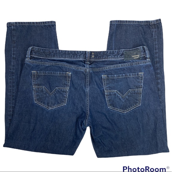 Diesel | Jeans | Mens Diesel Larkee Jeans W4 L30 Blue Regular Straight Wash  0088z | Poshmark